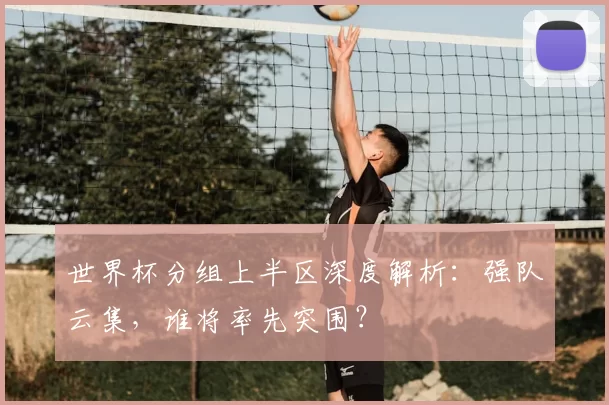 世界杯分组上半区深度解析:强队云集,谁将率先突围?