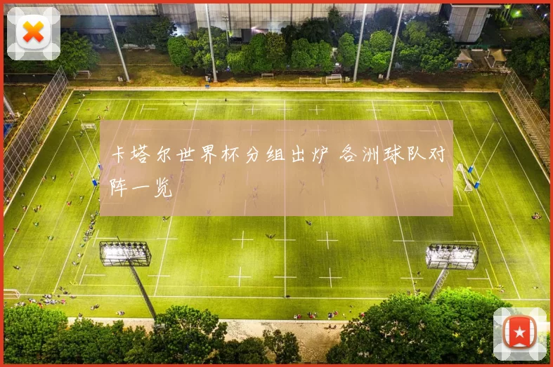 卡塔尔世界杯分组出炉 各洲球队对阵一览