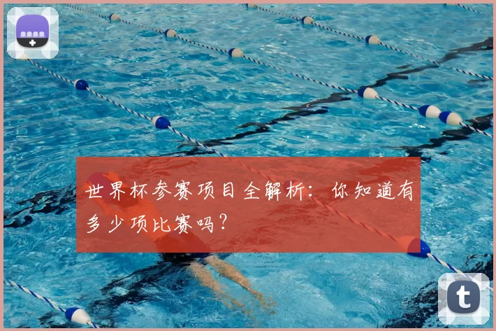 世界杯参赛项目全解析：你知道有多少项比赛吗？