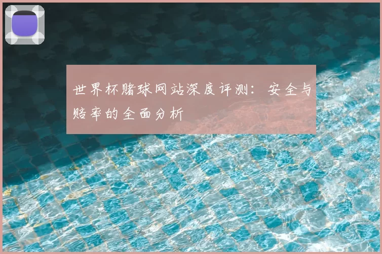 世界杯赌球网站深度评测：安全与赔率的全面分析